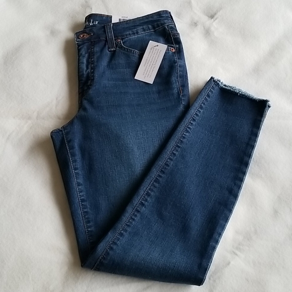 Style & Co Updown Raw- Hem Skinny Jeans - Picture 2 of 6